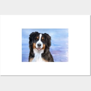 Dog 125 Bernese Mountain Posters and Art